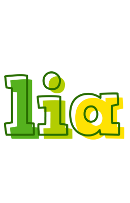 Lia juice logo