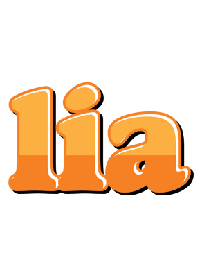 Lia orange logo