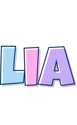 Lia pastel logo