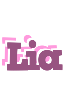 Lia relaxing logo