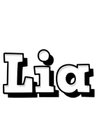 Lia snowing logo