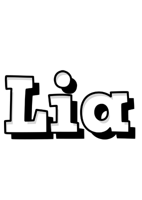 Lia snowing logo