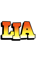 Lia sunset logo