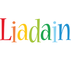 Liadain birthday logo