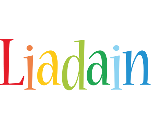 Liadain birthday logo