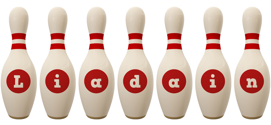 Liadain bowling-pin logo