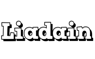 Liadain snowing logo