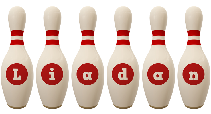 Liadan bowling-pin logo