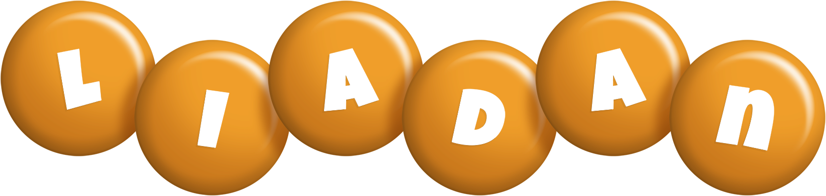 Liadan candy-orange logo
