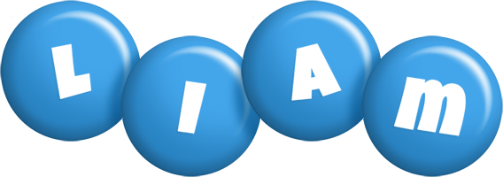Liam candy-blue logo