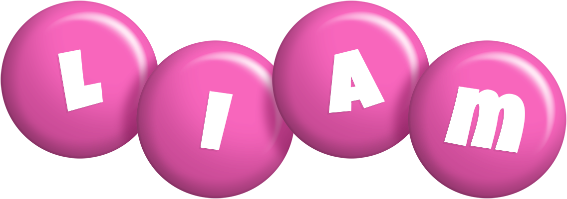 Liam candy-pink logo
