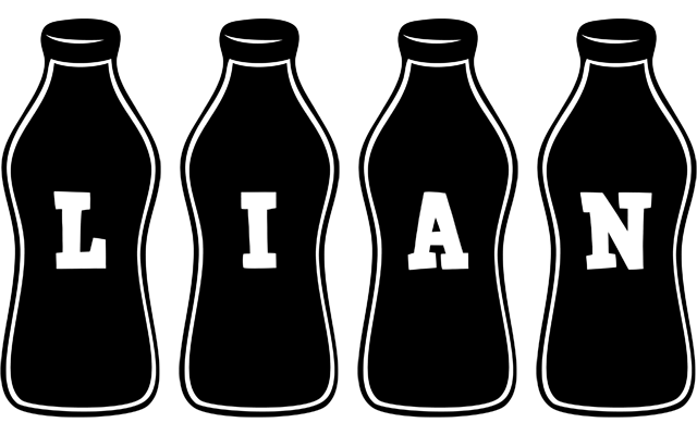 Lian bottle logo