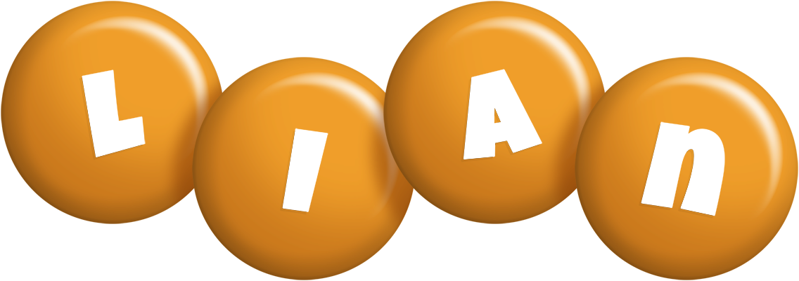 Lian candy-orange logo