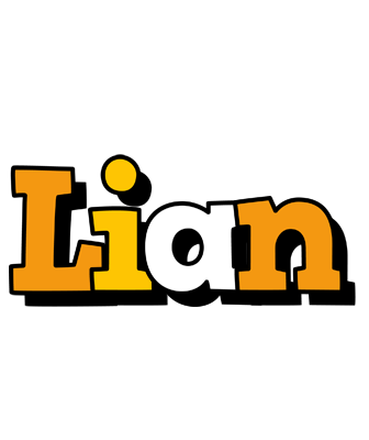 Lian cartoon logo