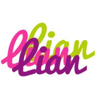 Lian flowers logo