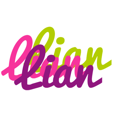 Lian flowers logo