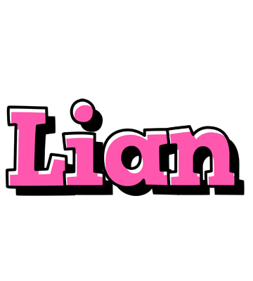 Lian girlish logo