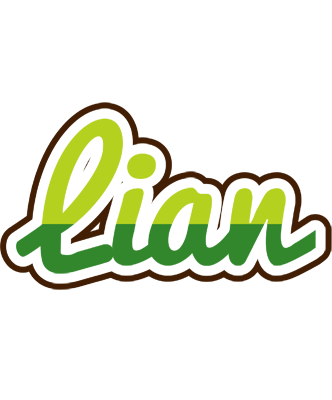Lian golfing logo