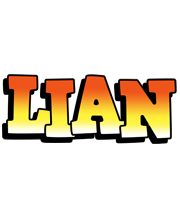 Lian sunset logo