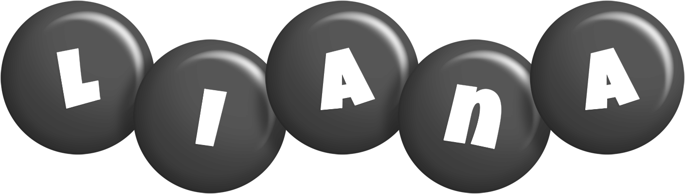 Liana candy-black logo