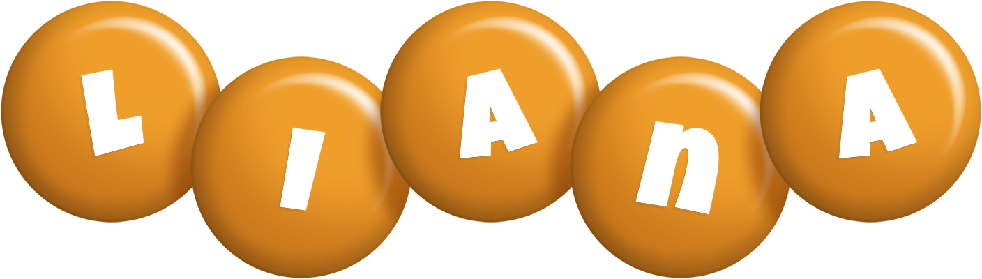 Liana candy-orange logo