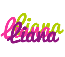 Liana flowers logo