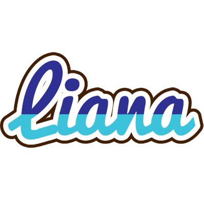 Liana raining logo