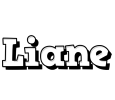 Liane snowing logo