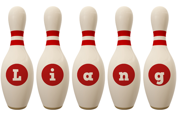 Liang bowling-pin logo