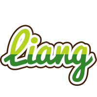 Liang golfing logo