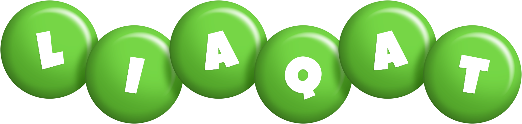 Liaqat candy-green logo