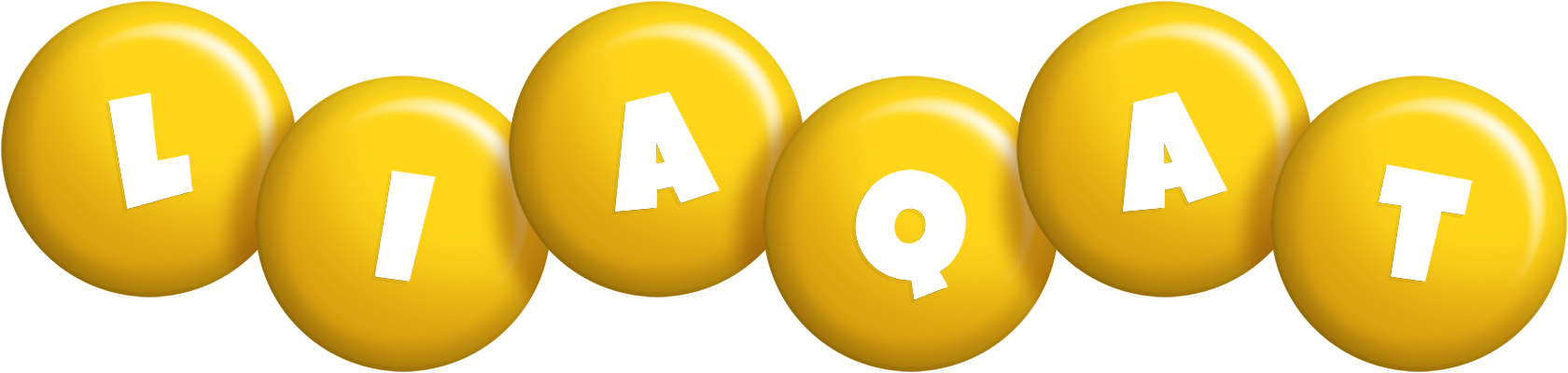 Liaqat candy-yellow logo