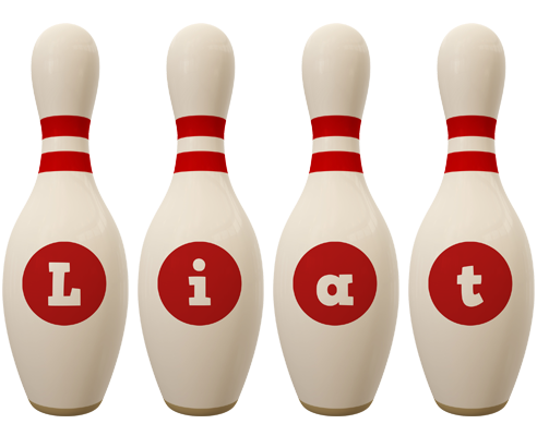 Liat bowling-pin logo