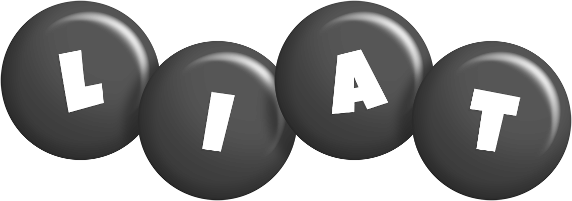 Liat candy-black logo