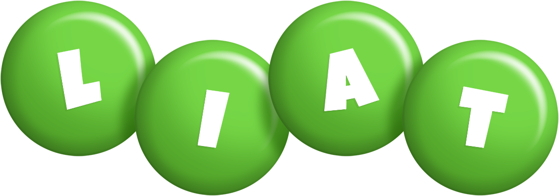 Liat candy-green logo