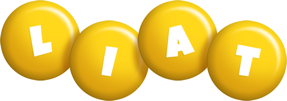 Liat candy-yellow logo