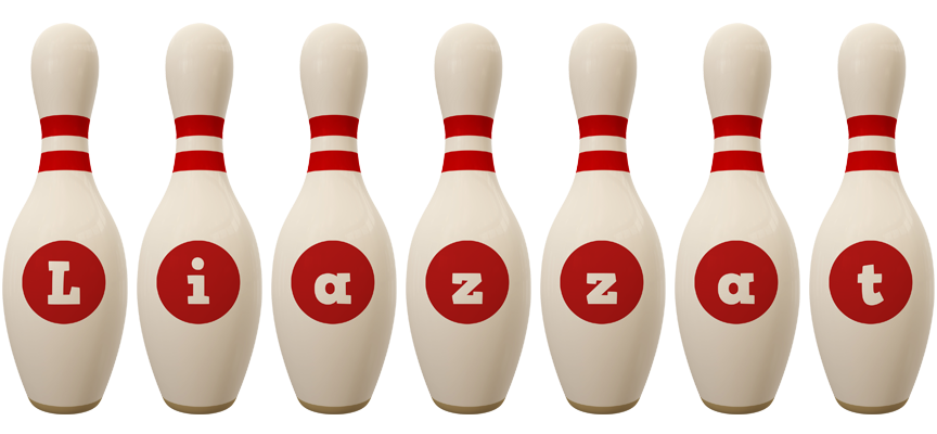 Liazzat bowling-pin logo