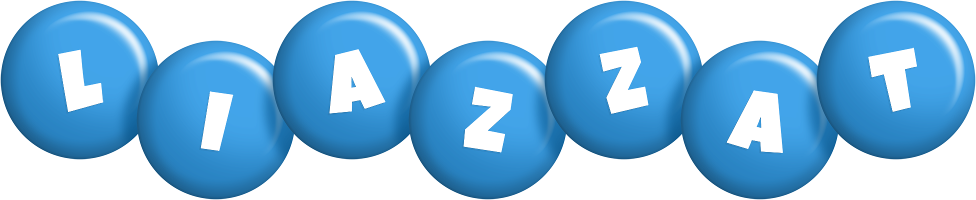 Liazzat candy-blue logo