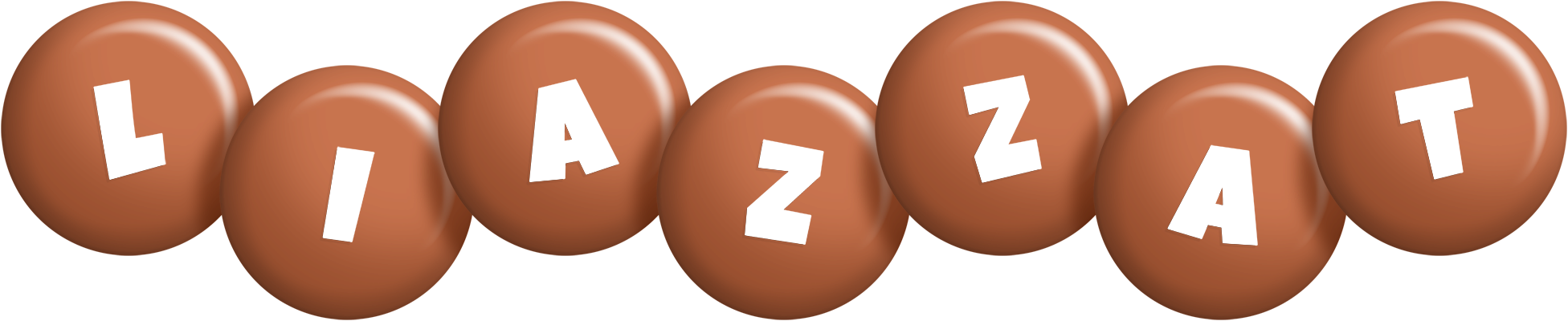 Liazzat candy-brown logo