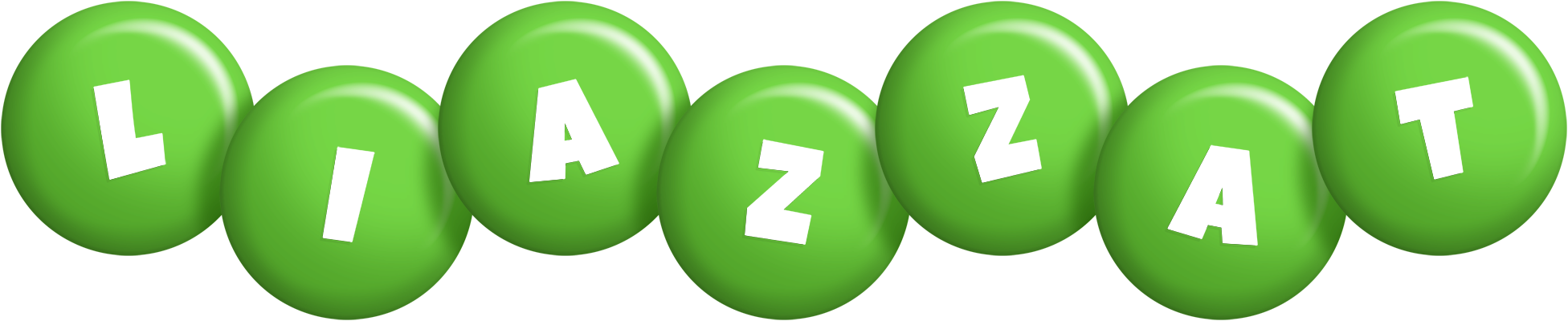 Liazzat candy-green logo