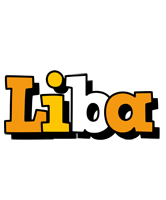 Liba cartoon logo