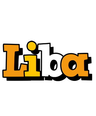 Liba cartoon logo