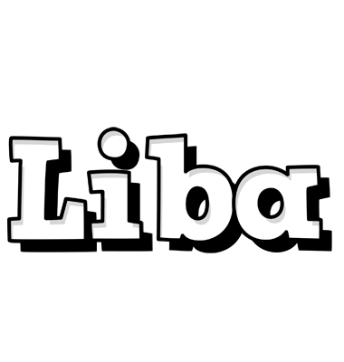 Liba snowing logo