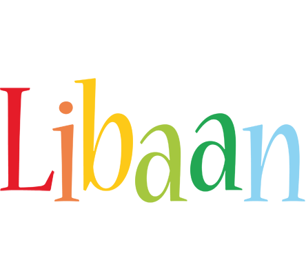Libaan birthday logo