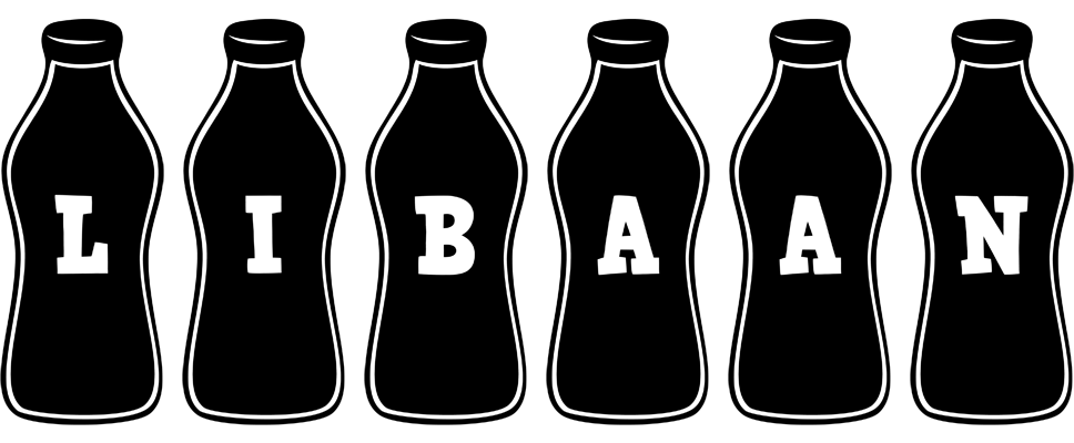 Libaan bottle logo