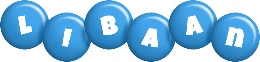 Libaan candy-blue logo