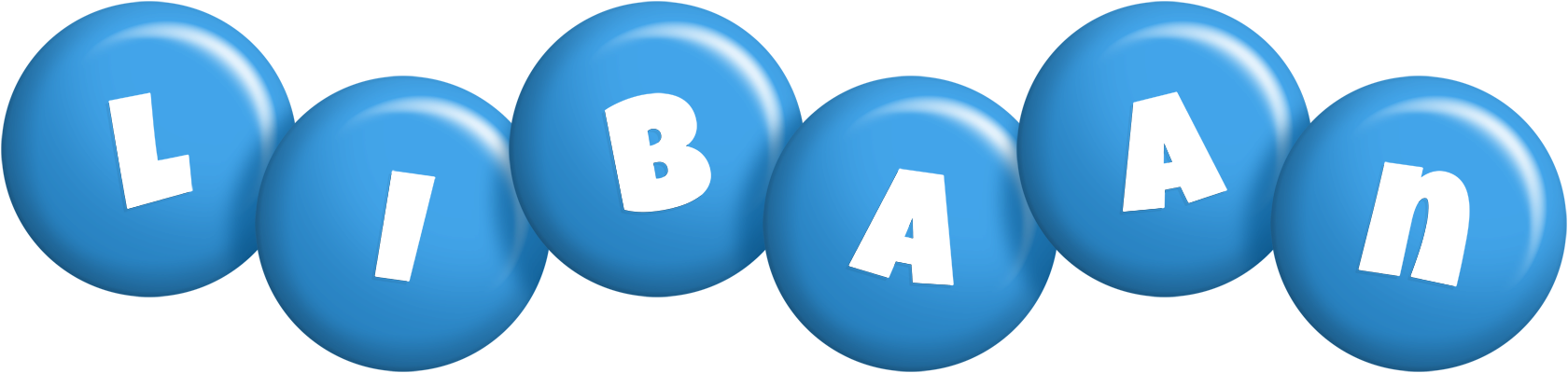 Libaan candy-blue logo