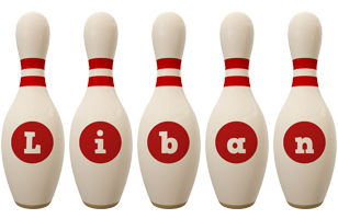 Liban bowling-pin logo