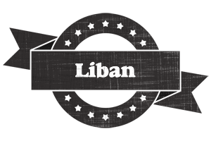 Liban grunge logo