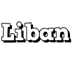 Liban snowing logo